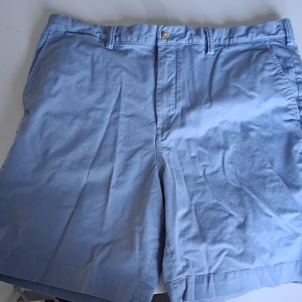 Ralph Lauren Light Blue Flat Front Shorts